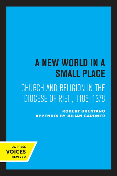 Cover image for A New World in a Small Place, isbn: 9780520310292