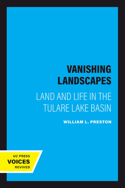 Cover image for Vanishing Landscapes, isbn: 9780520311251