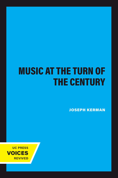 Cover image for Music at the Turn of the Century, isbn: 9780520311664