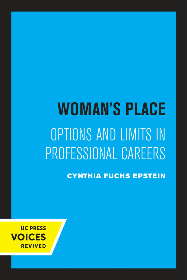 Cover image for Woman's Place, isbn: 9780520311947