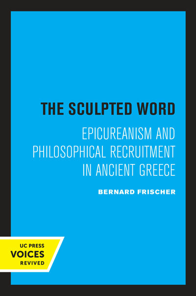 Cover image for The Sculpted Word, isbn: 9780520312135