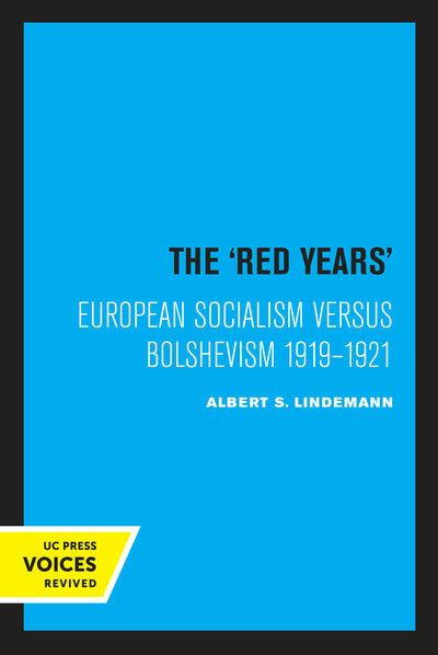 Cover image for The Red Years, isbn: 9780520313255