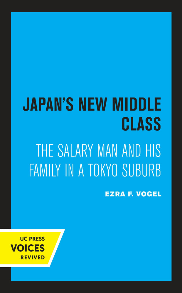 Cover image for Japan's New Middle Class, isbn: 9780520313682