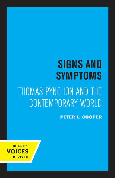 Cover image for Signs and Symptoms, isbn: 9780520314733