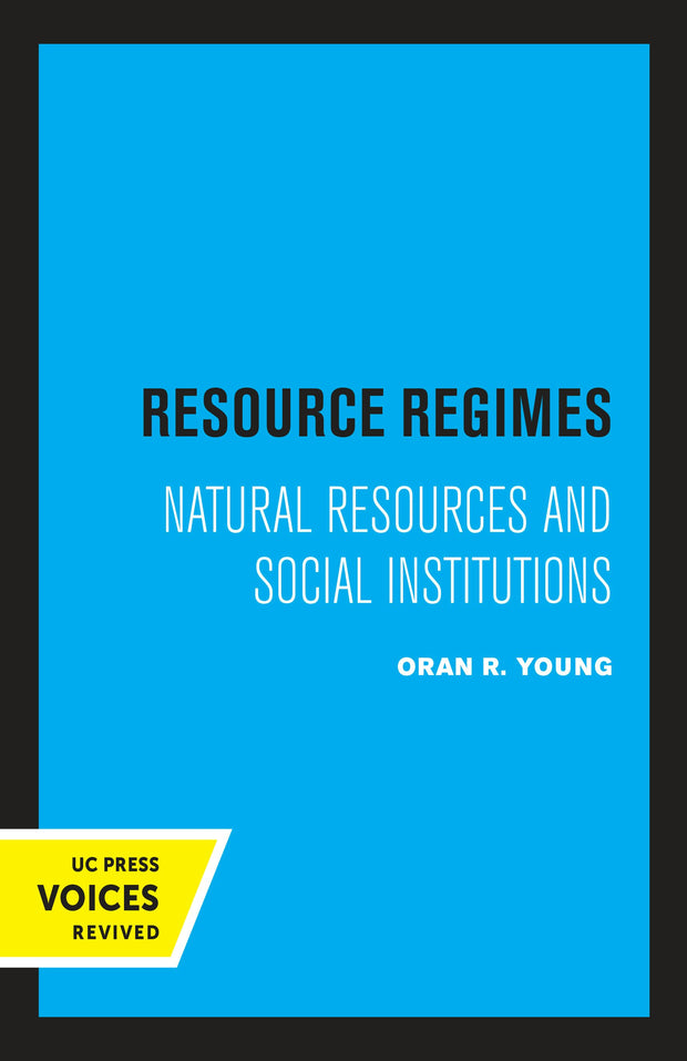 Cover image for Resource Regimes, isbn: 9780520315457