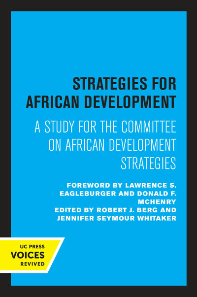 Cover image for Strategies for African Development, isbn: 9780520315556