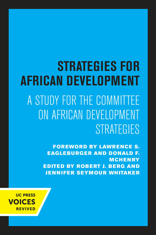 Cover image for Strategies for African Development, isbn: 9780520315556
