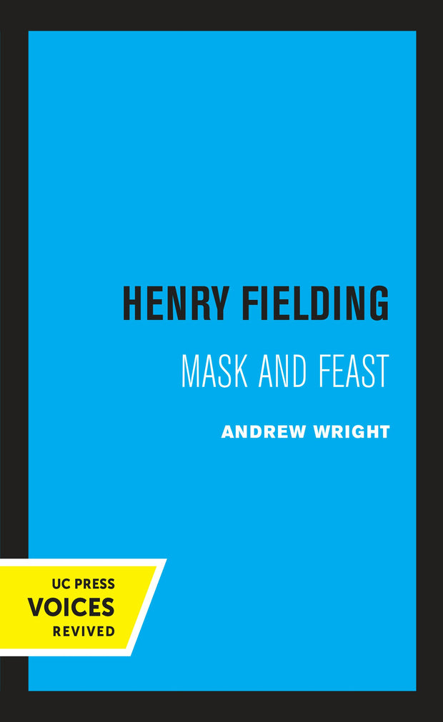 Cover image for Henry Fielding, isbn: 9780520316447
