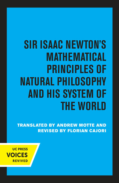 Cover image for Principia, Vol. II: The System of the World, isbn: 9780520317116