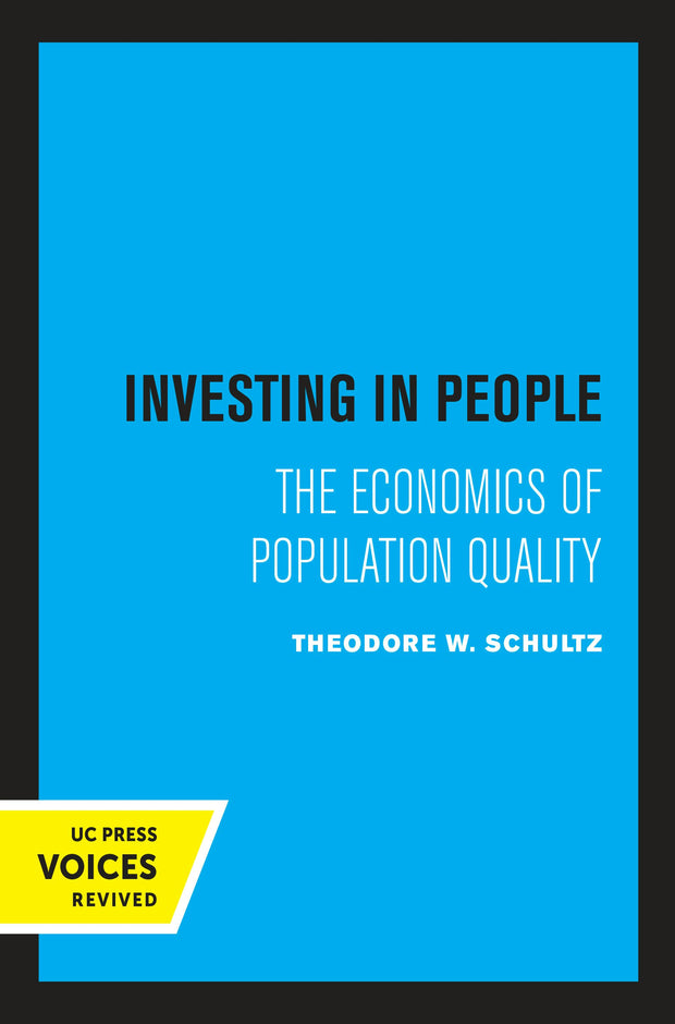 Cover image for Investing in People, isbn: 9780520318540