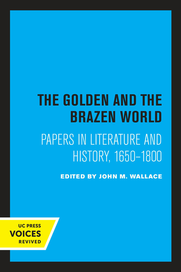 Cover image for The Golden and the Brazen World, isbn: 9780520318786