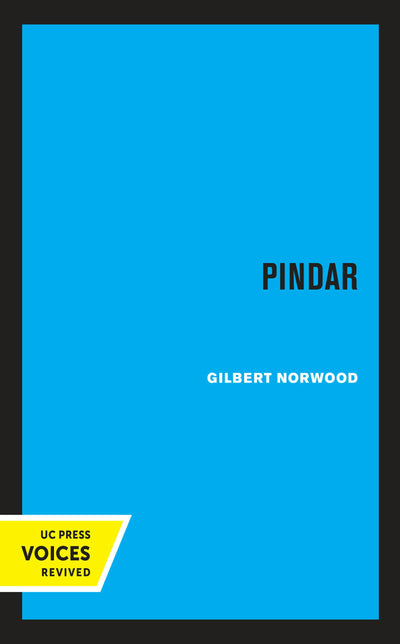 Cover image for Pindar, isbn: 9780520319288