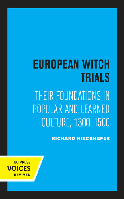 Cover image for European Witch Trials, isbn: 9780520320581