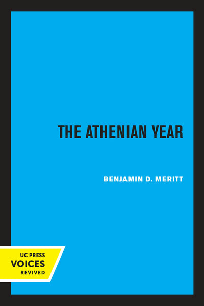 Cover image for The Athenian Year, isbn: 9780520322967