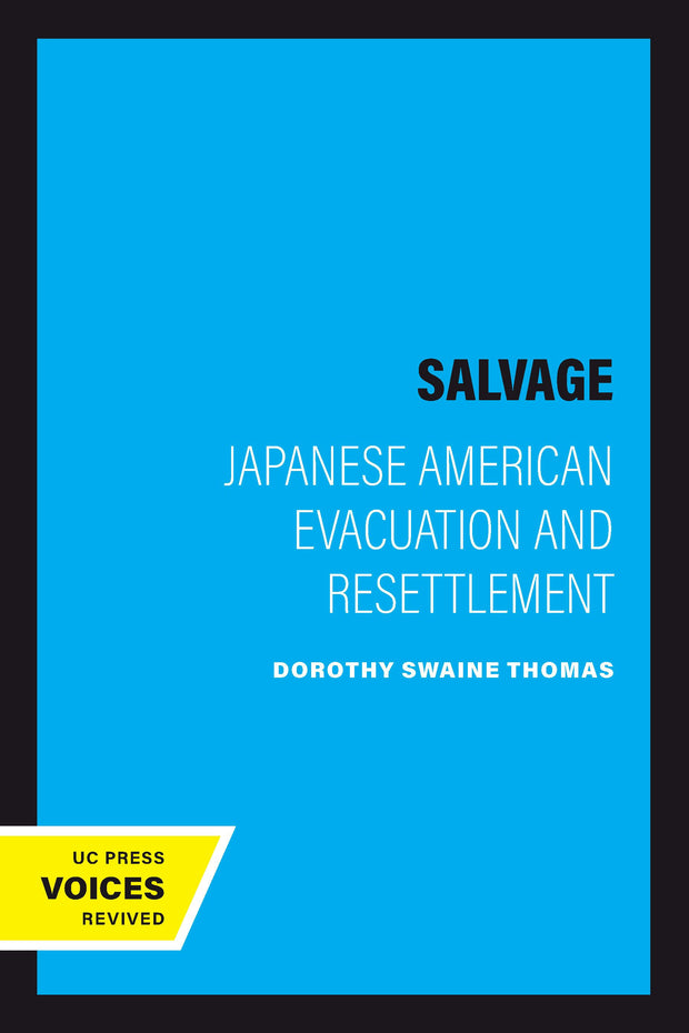 Cover image for The Salvage, isbn: 9780520323117