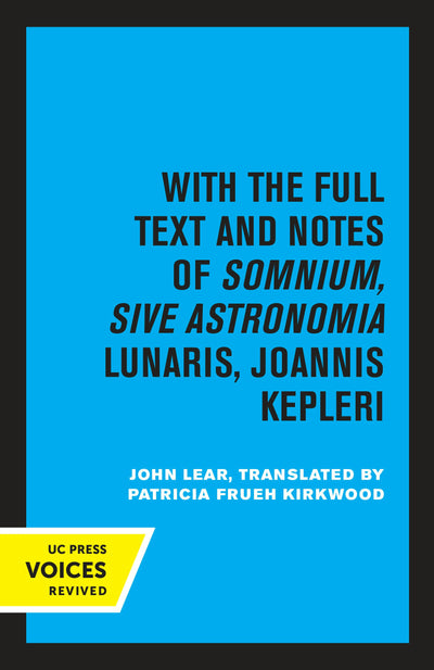 Cover image for Kepler's Dream, isbn: 9780520323209