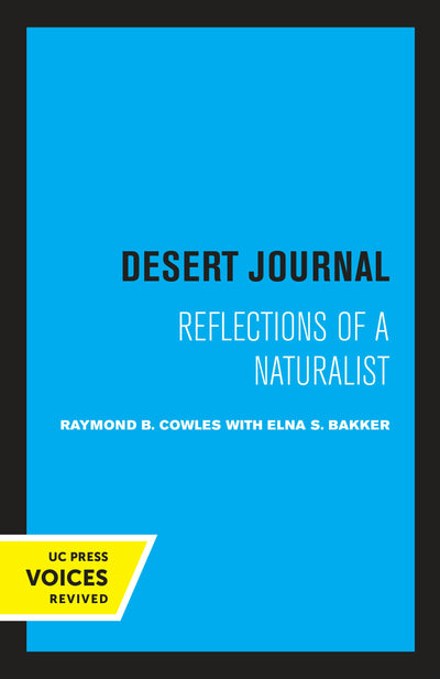 Cover image for Desert Journal, isbn: 9780520324626
