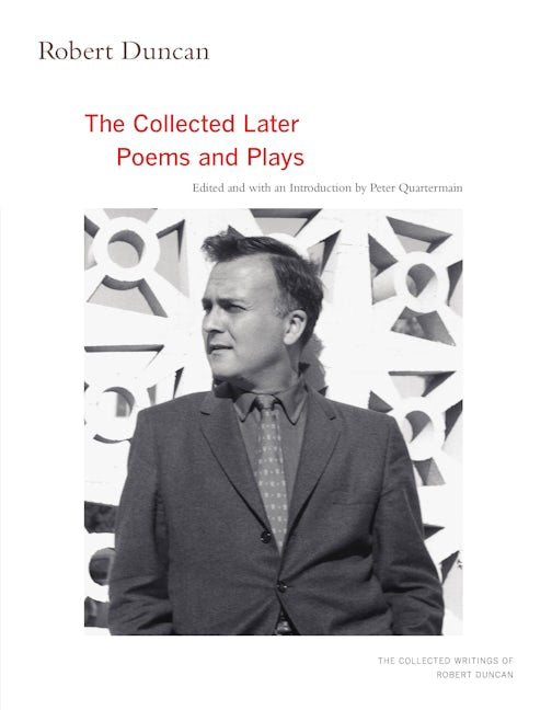 Book cover image for Robert Duncan ISBN: 9780520324862