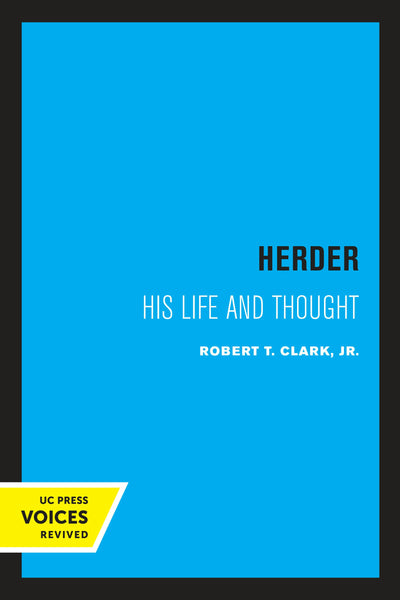 Cover image for Herder, isbn: 9780520325241