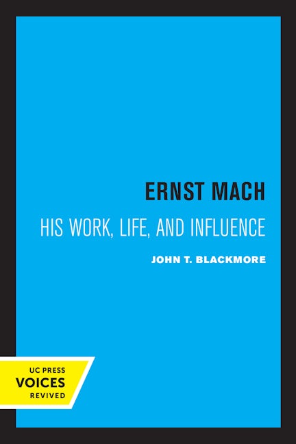 Book cover image for Ernst Mach ISBN: 9780520325692