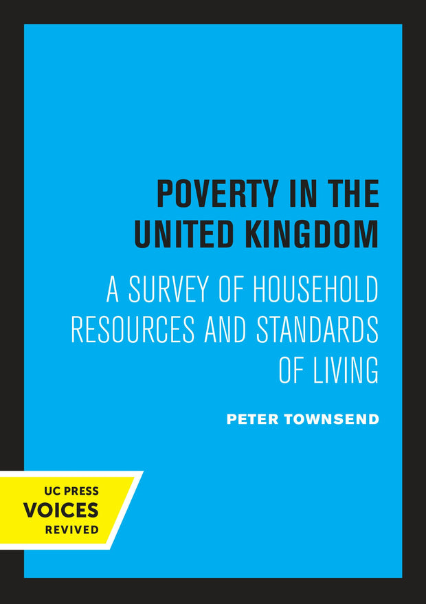 Cover image for Poverty in the United Kingdom, isbn: 9780520325760