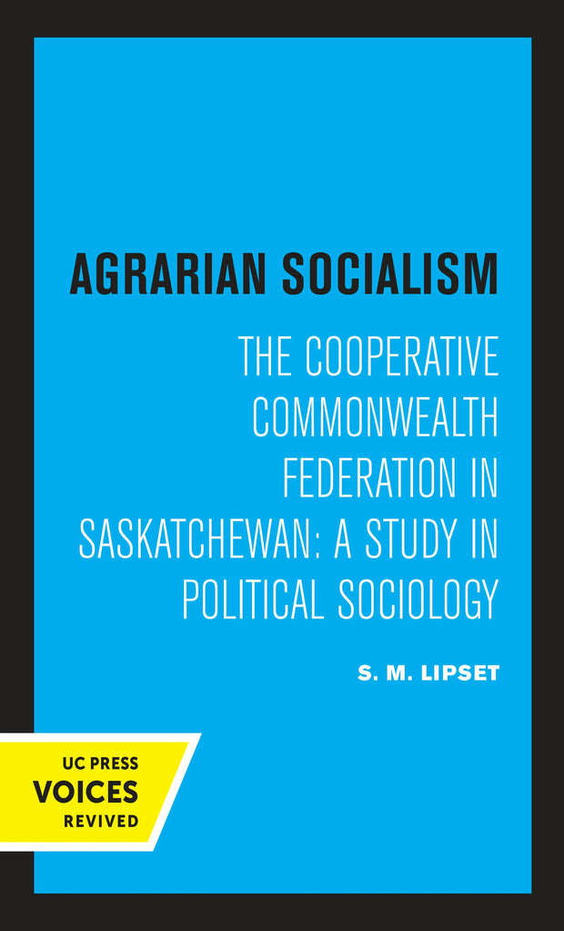 Cover image for Agrarian Socialism, isbn: 9780520331136