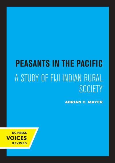 Cover image for Peasants in the Pacific, isbn: 9780520332560