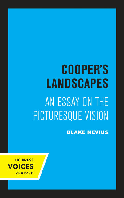 Cover image for Cooper's Landscapes, isbn: 9780520333444