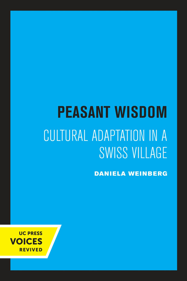 Cover image for Peasant Wisdom, isbn: 9780520334274
