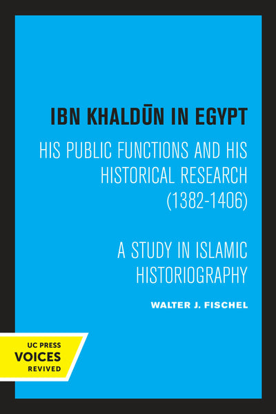 Cover image for Ibn Khaldun in Egypt, isbn: 9780520335097