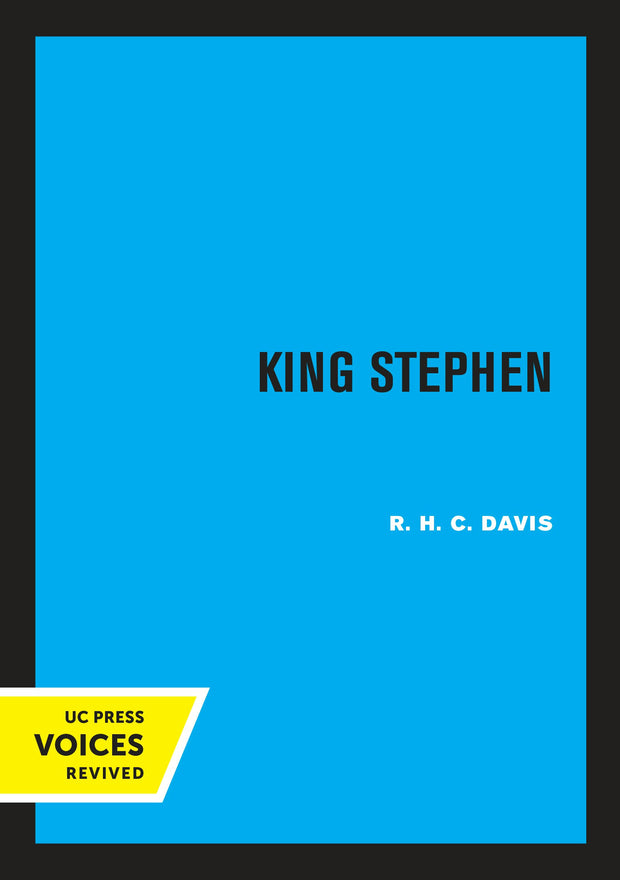 Cover image for King Stephen, isbn: 9780520335936