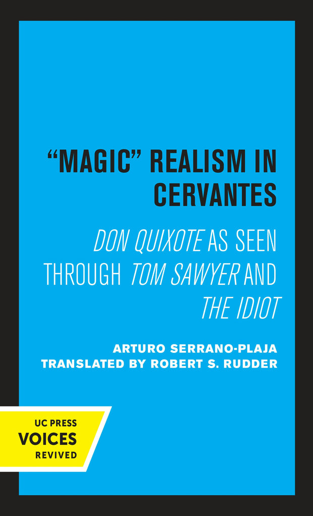Cover image for Magic Realism in Cervantes, isbn: 9780520338029