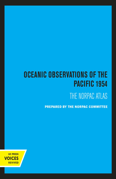 Cover image for Oceanic Observations of the Pacific 1954, isbn: 9780520339750