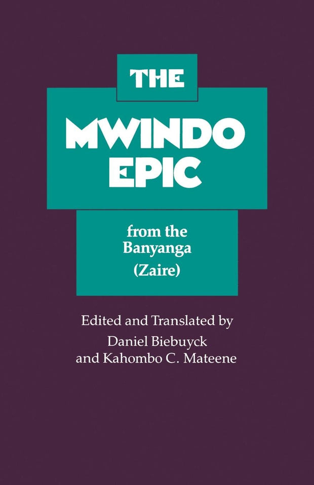 Cover image for The Mwindo Epic from the Banyanga, isbn: 9780520341517