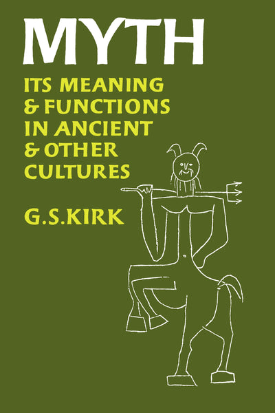 Cover image for Myth, isbn: 9780520342378