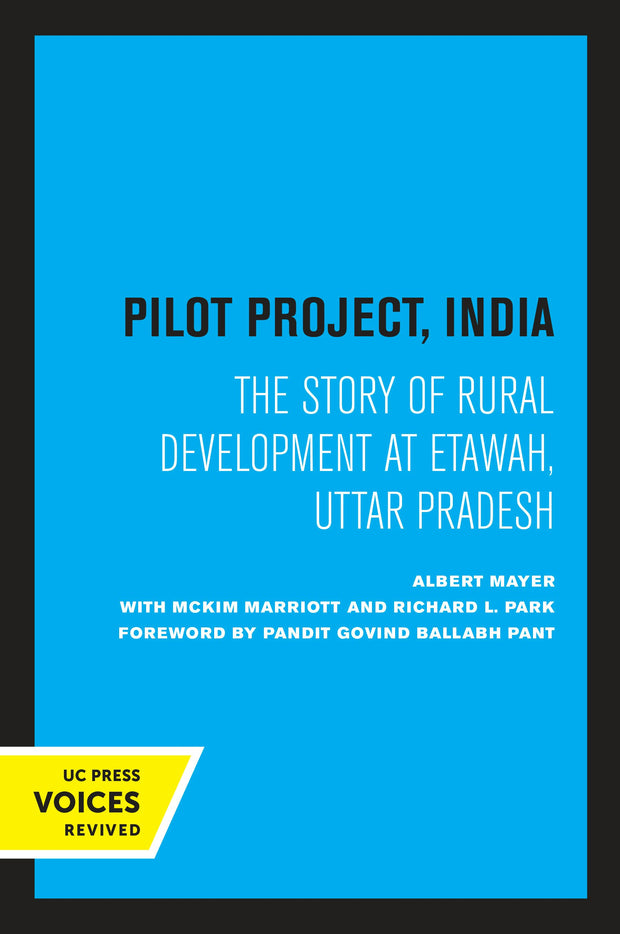 Cover image for Pilot Project, India, isbn: 9780520346024