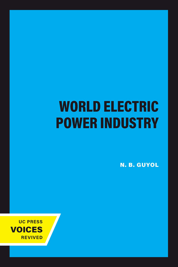 Cover image for The World Electric Power Industry, isbn: 9780520346505