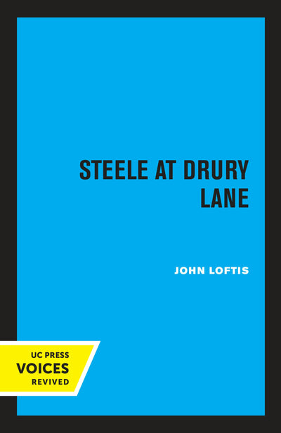 Cover image for Steele at Drury Lane, isbn: 9780520346864