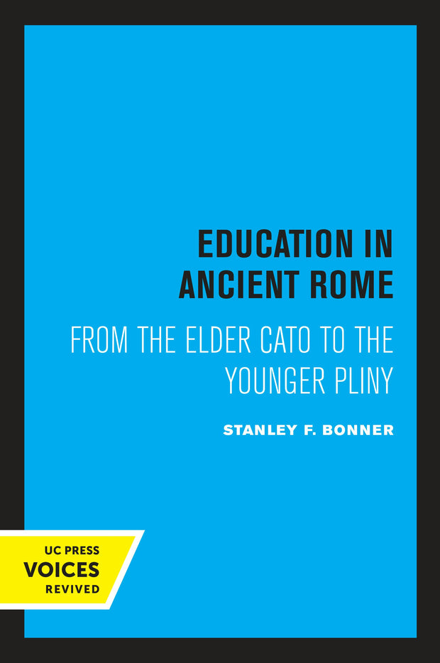 Cover image for Education in Ancient Rome, isbn: 9780520347762
