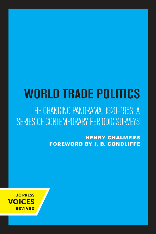 Cover image for World Trade Policies, isbn: 9780520349353