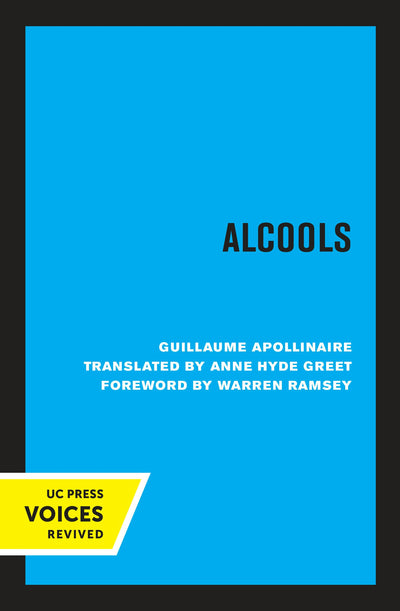 Cover image for Alcools, isbn: 9780520349933