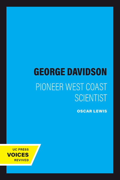 Cover image for George Davidson, isbn: 9780520350564