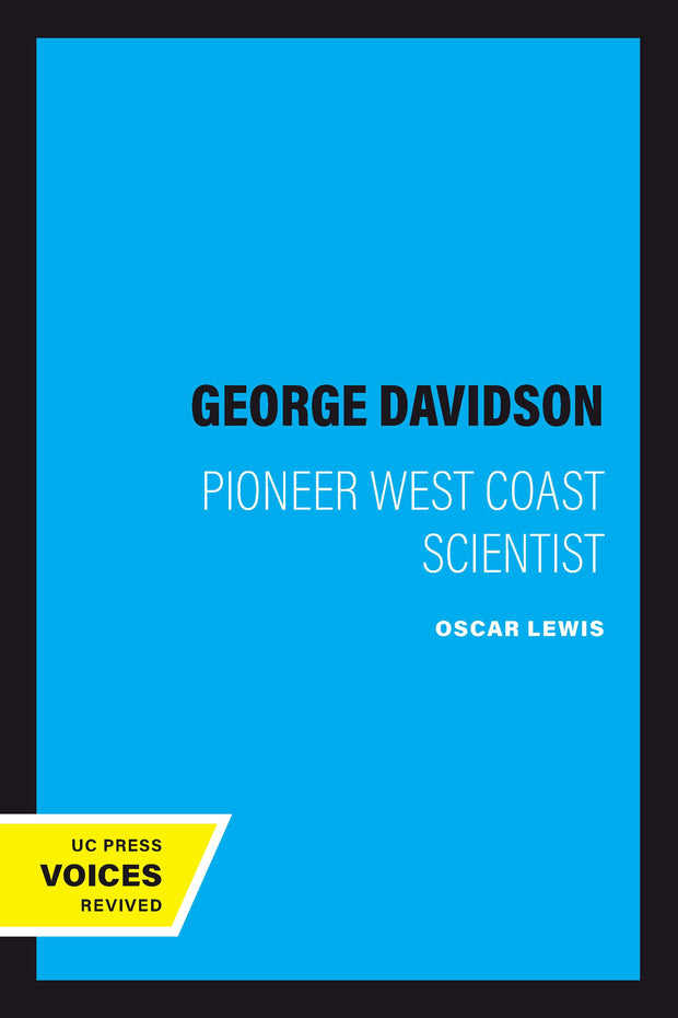 Cover image for George Davidson, isbn: 9780520350564