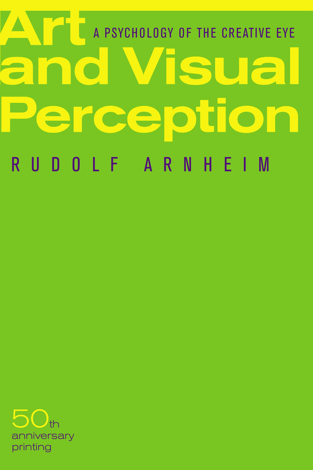 Cover image for Art and Visual Perception, Second Edition, isbn: 9780520351271