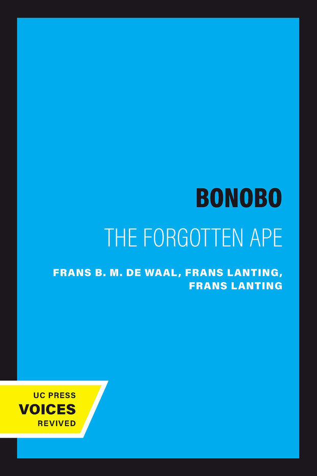 Cover image for Bonobo, isbn: 9780520351288