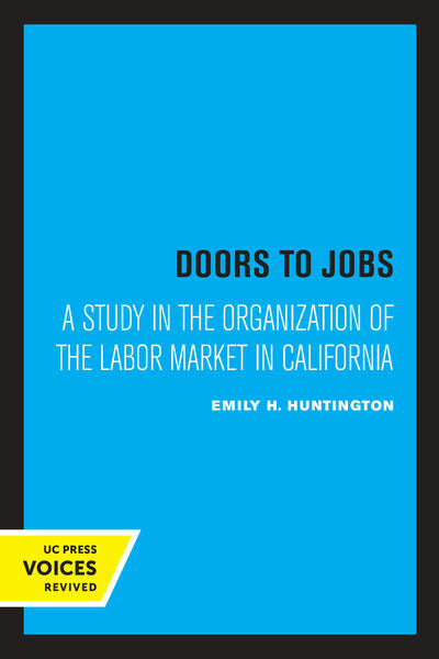 Cover image for Doors to Jobs, isbn: 9780520351936