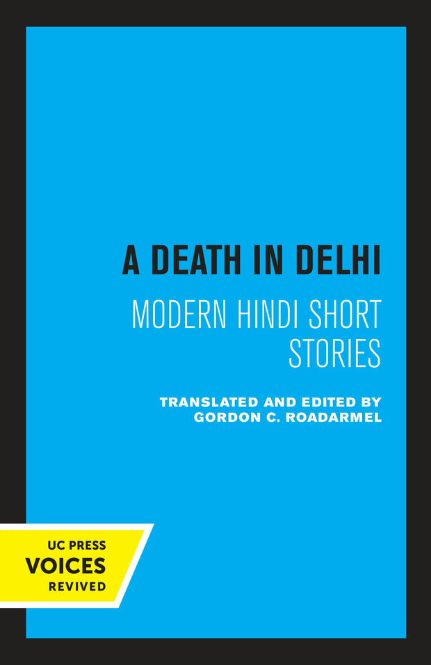 Cover image for A Death in Delhi, isbn: 9780520376700