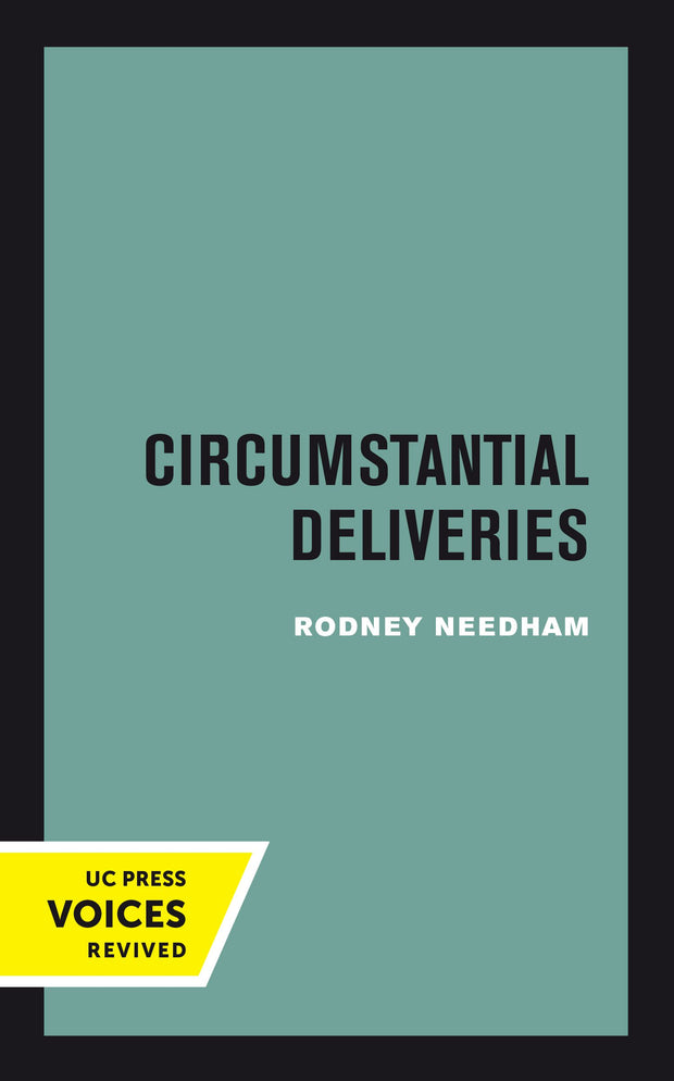 Cover image for Circumstantial Deliveries, isbn: 9780520377349