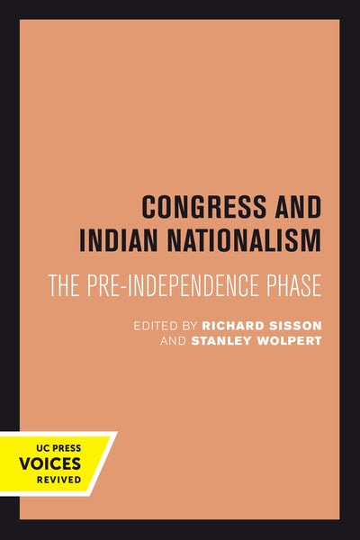 Cover image for Congress and Indian Nationalism, isbn: 9780520377370