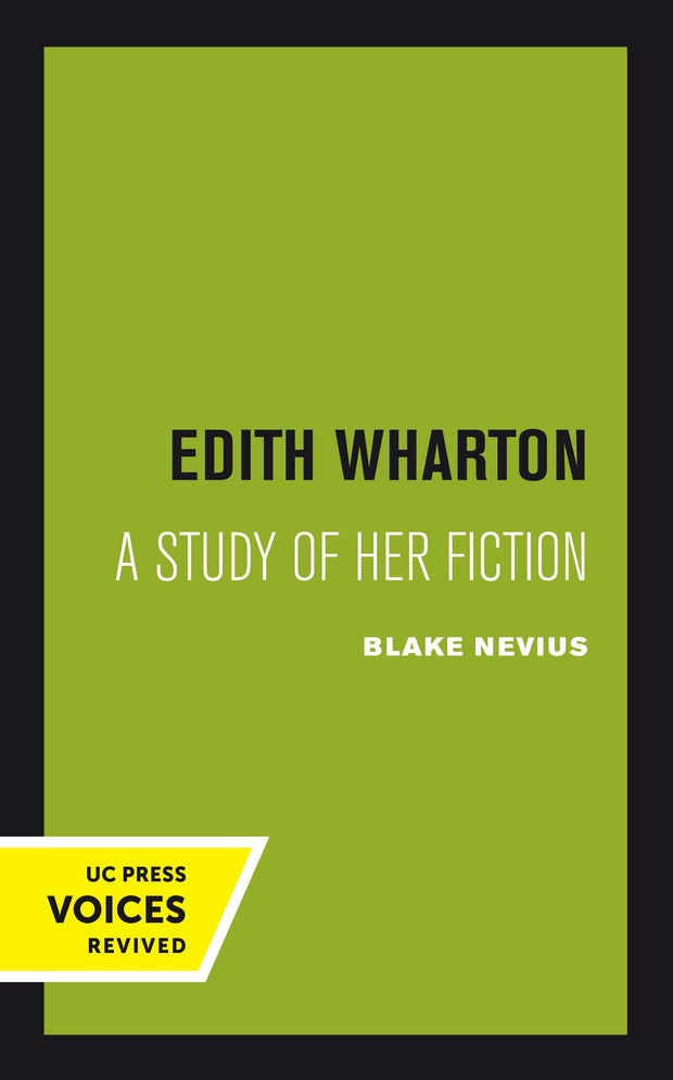 Cover image for Edith Wharton, isbn: 9780520377561